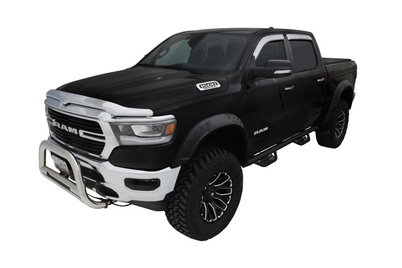 Bushwacker 19-21 Chevrolet Silverado 1500 DRT Style Flares 4pc - Black 40984-02
