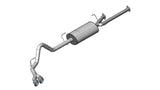 Corsa 11-14 Toyota Tundra Double Cab/Crew Max 5.7L V8 Black Sport Cat-Back Exhaust 14916BLK