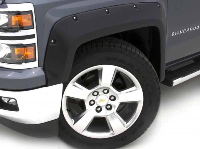 Lund 16-17 Toyota Tacoma RX-Rivet Style Textured Elite Series Fender Flares - Black (4 Pc.) RX125T