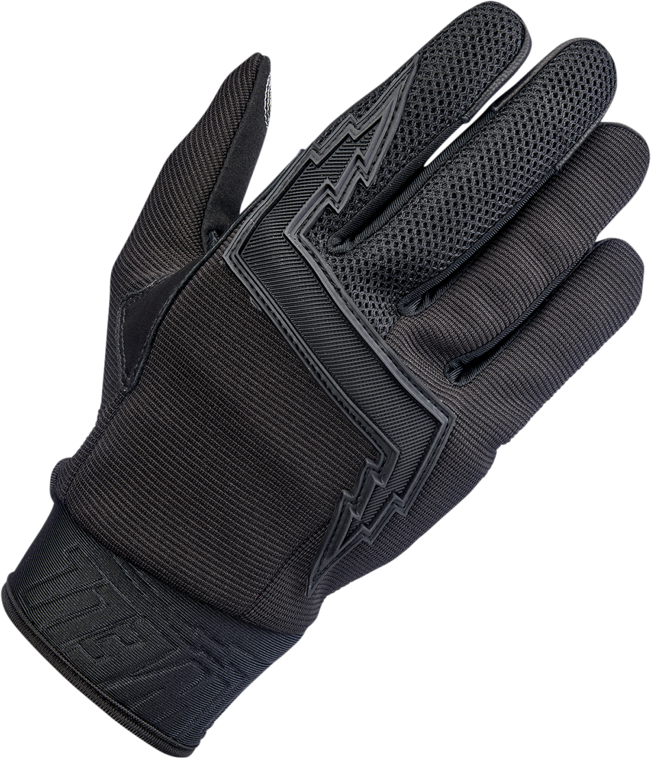 BILTWELL Baja Gloves - Black Out - Small 1508-0101-302