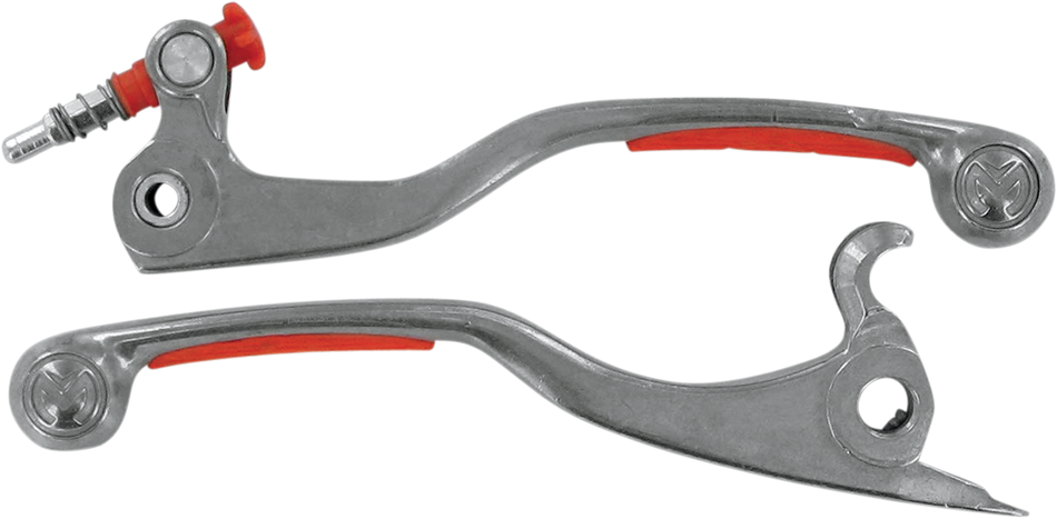 MOOSE RACING Lever Set - Competition - Orange 1SGKJ58