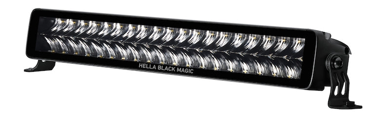 Hella Universal Black Magic 21in Double Light Bar - Driving Beam LA358176401