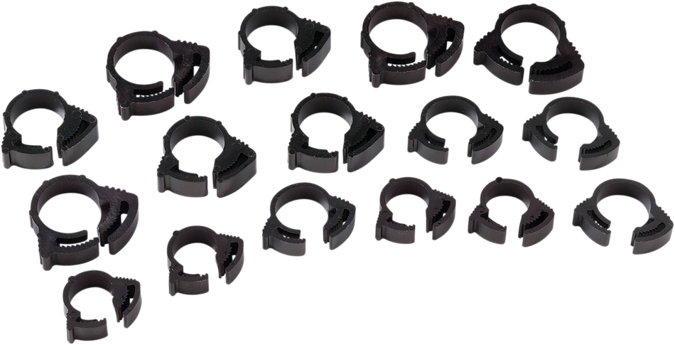 MOOSE RACING Clamps - Ratchet - Nylon - 16-Piece 111-2016