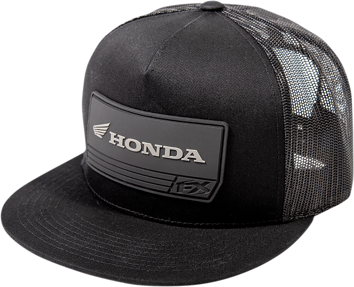 FACTORY EFFEX Honda 21 Racewear-Mütze – Schwarz 24-86310 