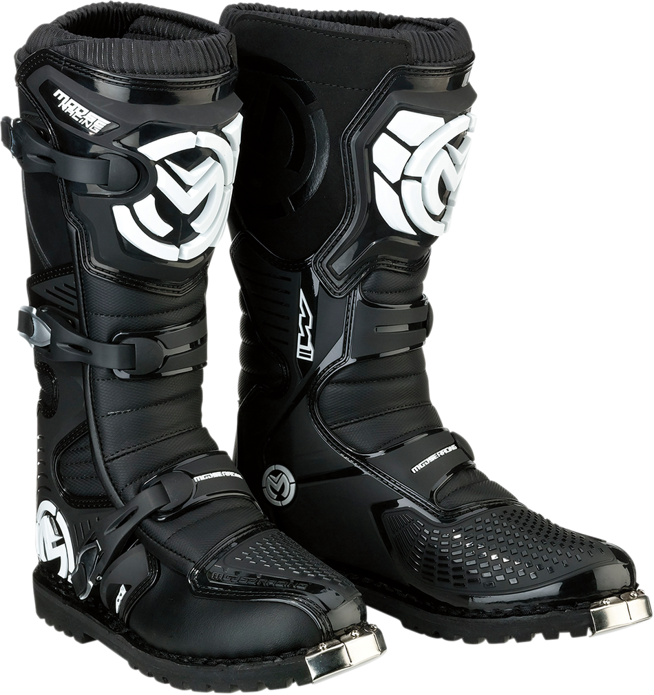 MOOSE RACING M1.3 ATV Boots - Black/White - Size 15 3410-2005