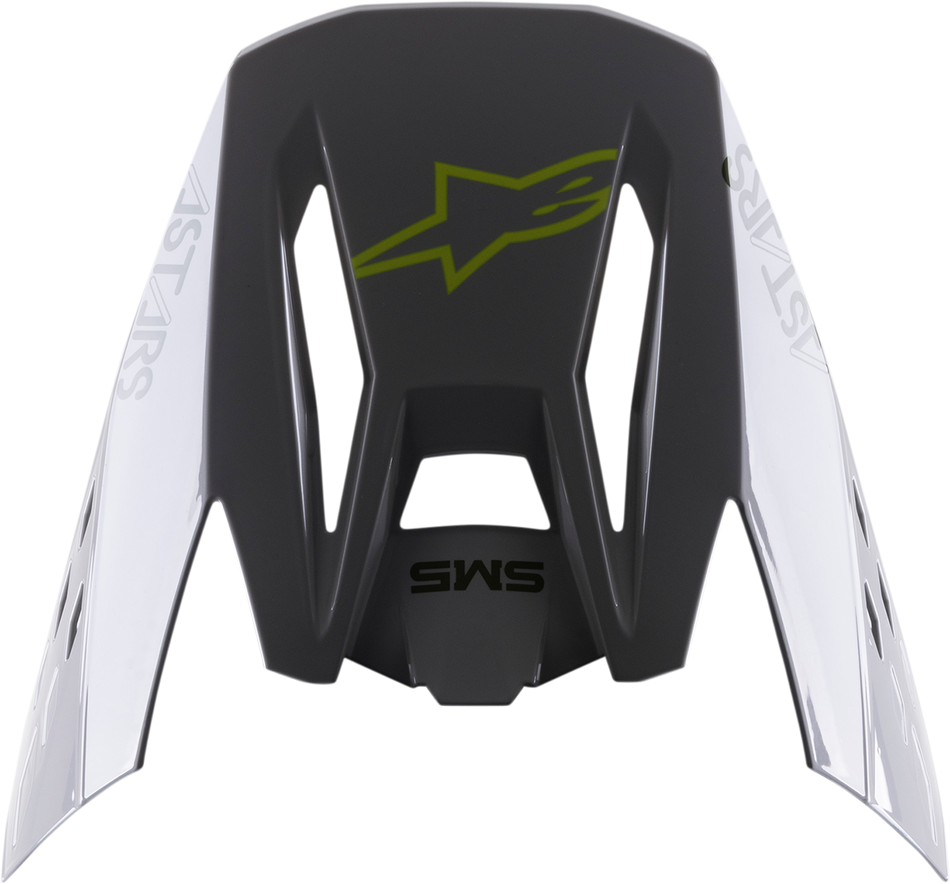 ALPINESTARS SM5 Visor - Bond - Silver/Yellow/Green 8983422-1915