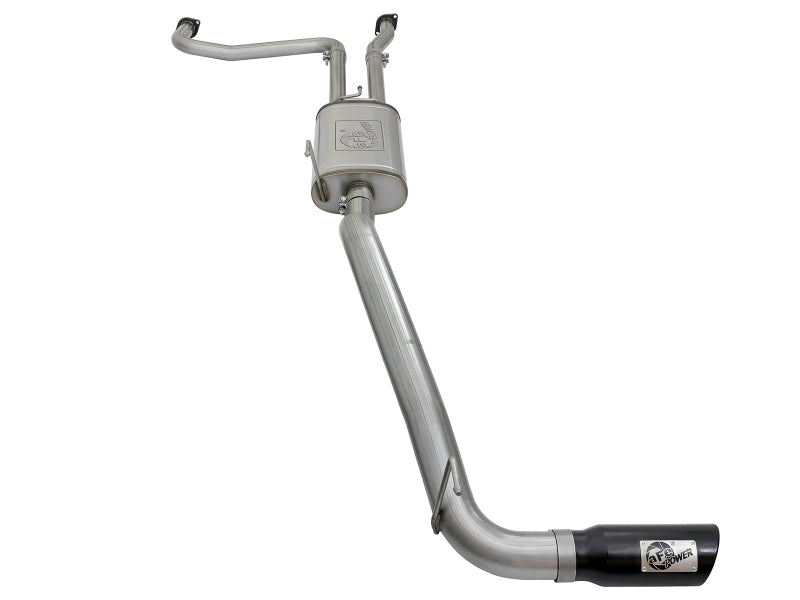 aFe MACHForce XP 2.5in Cat-Back Exhaust System w/ Black Tip Nissan Frontier 17-19 V8-5.6L 49-46125-B