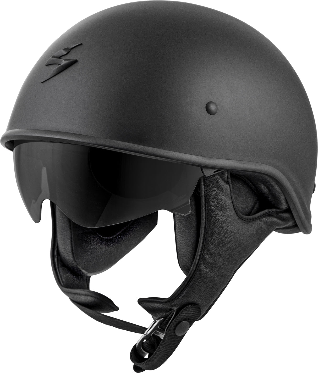 SCORPION EXO Exo-C90 Open-Face Helmet Matte Black Md C90-0104