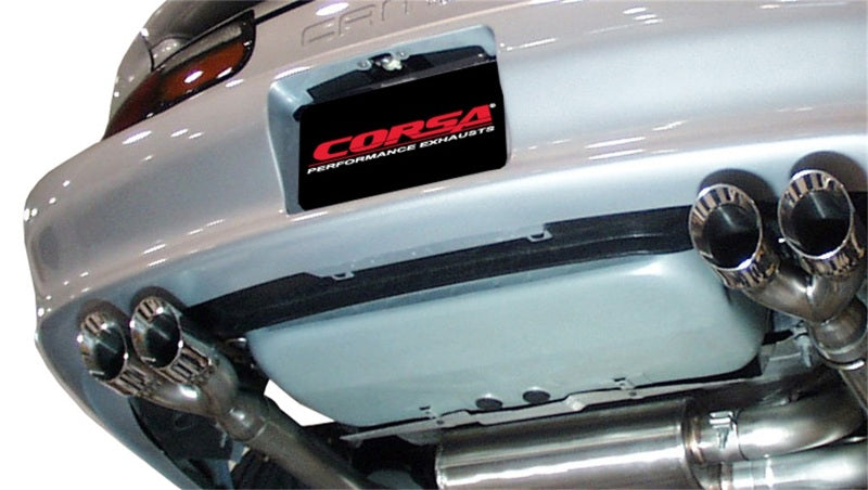 Corsa 98-02 Chevrolet Camaro Convertible Z28 5.7L V8 LS1 Polished Sport Cat-Back Exhaust 14143