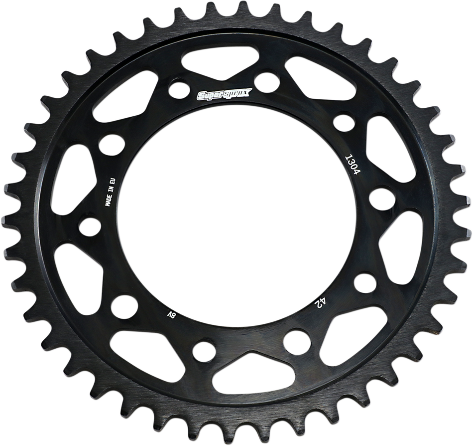 SUPERSPROX Edge Rear Sprocket - Black - 42 Tooth RFA-1304-42-BLK