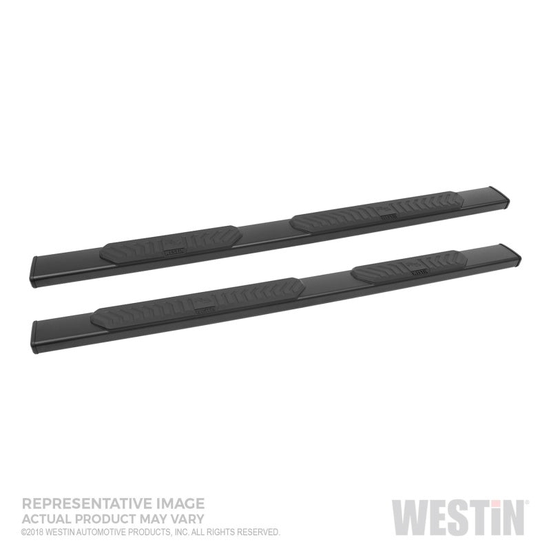 Westin 2019 Chevrolet Silverado/Sierra 1500 Crew Cab R5 Nerf Step Bars - Black 28-51275