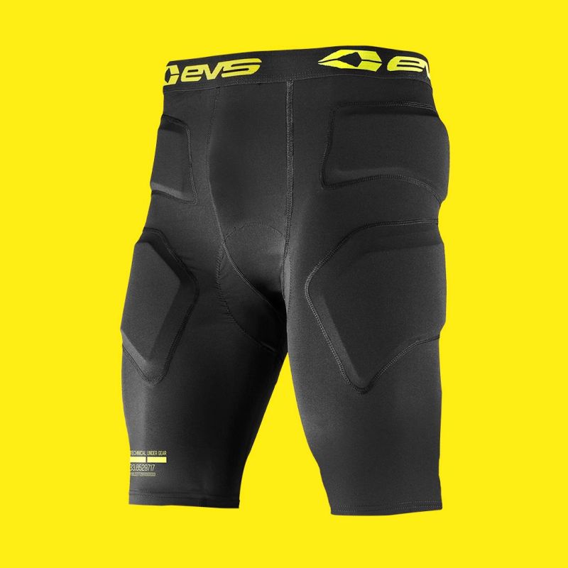 EVS Tug Impact Short Black - Small TUGBOTIMP-BK-S