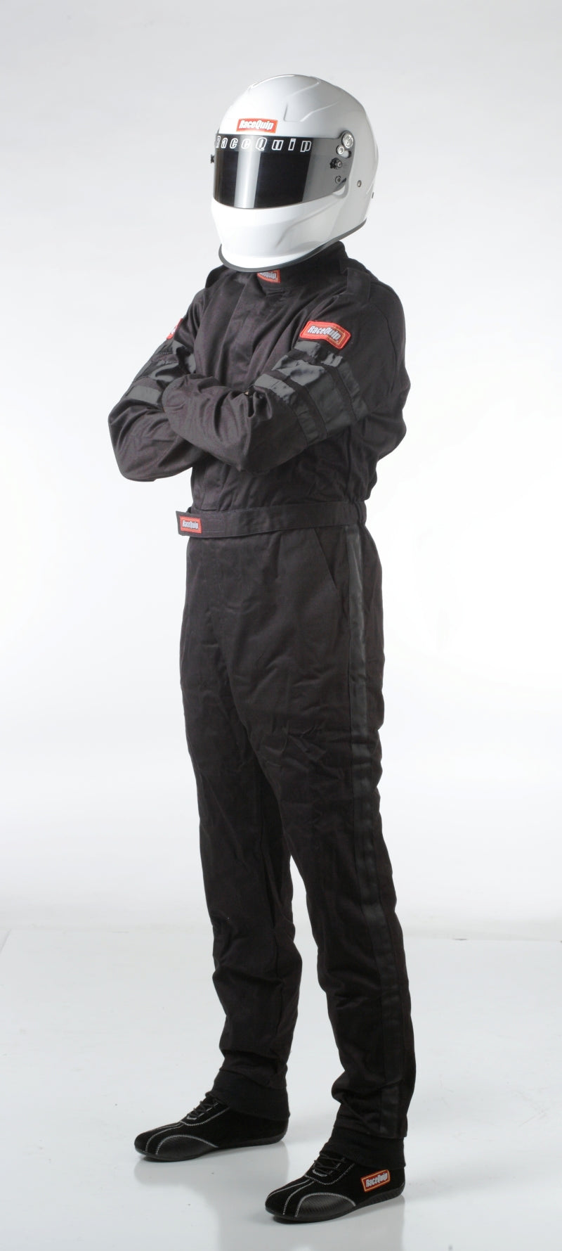 RaceQuip Black SFI-1 1-L Suit - XL 110006