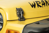 Rugged Ridge 97-06 Jeep Wrangler TJ Textured Black Hood Catches 11210.18
