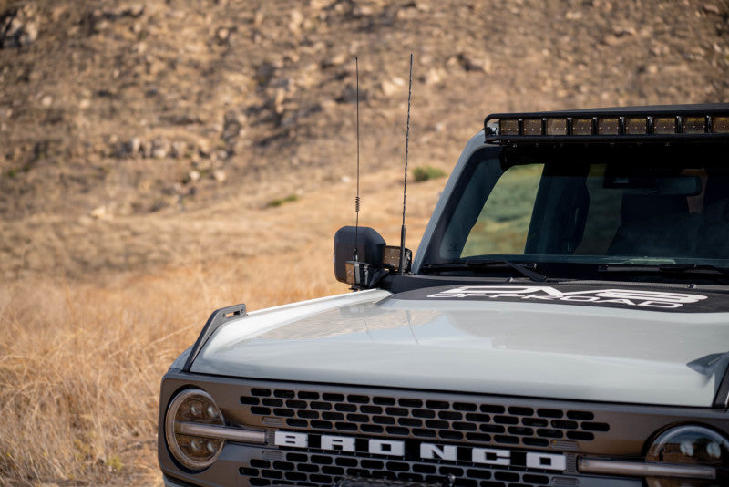 DV8 Offroad 2021 Ford Bronco A Pillar Dual Light Pod Drop Mounts LBBR-08