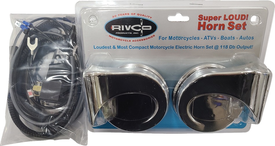 RIVCO PRODUCTS Electric Horn - Harley Davidson EH275K