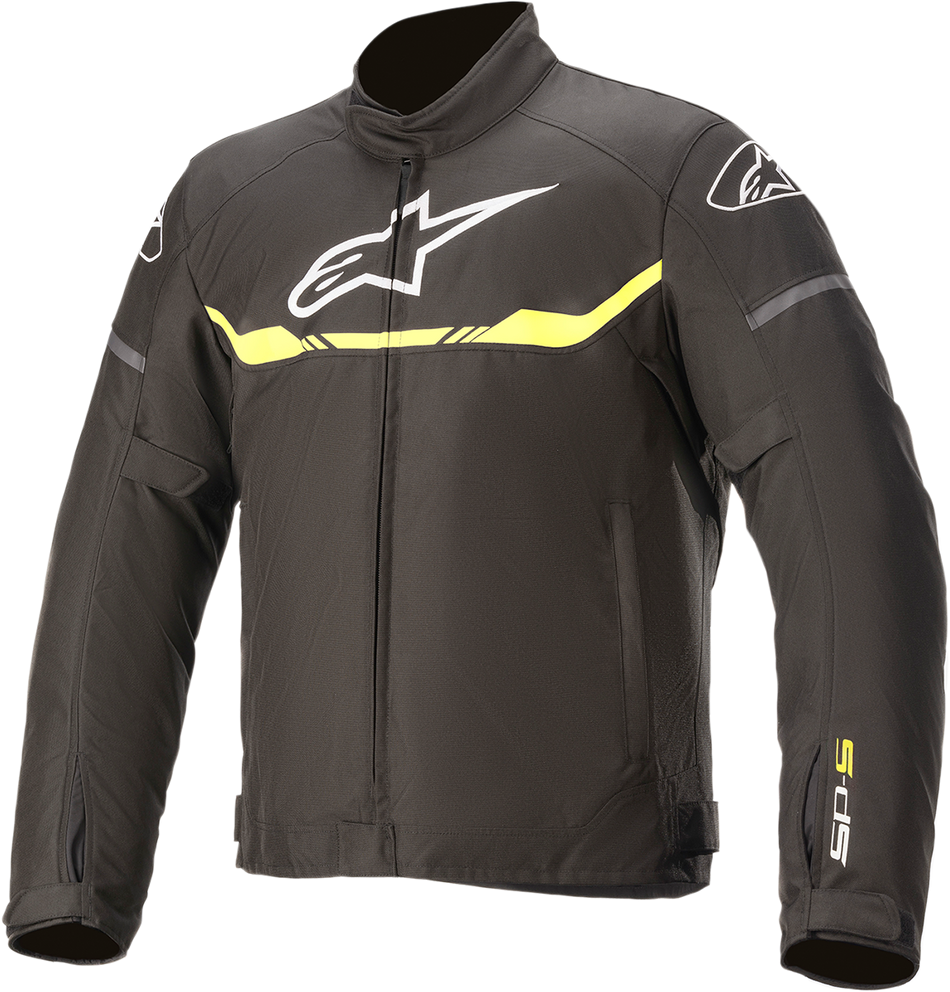 Chaqueta impermeable ALPINESTARS T-SP S - Negro/Amarillo - Mediana 3200120-155-M 