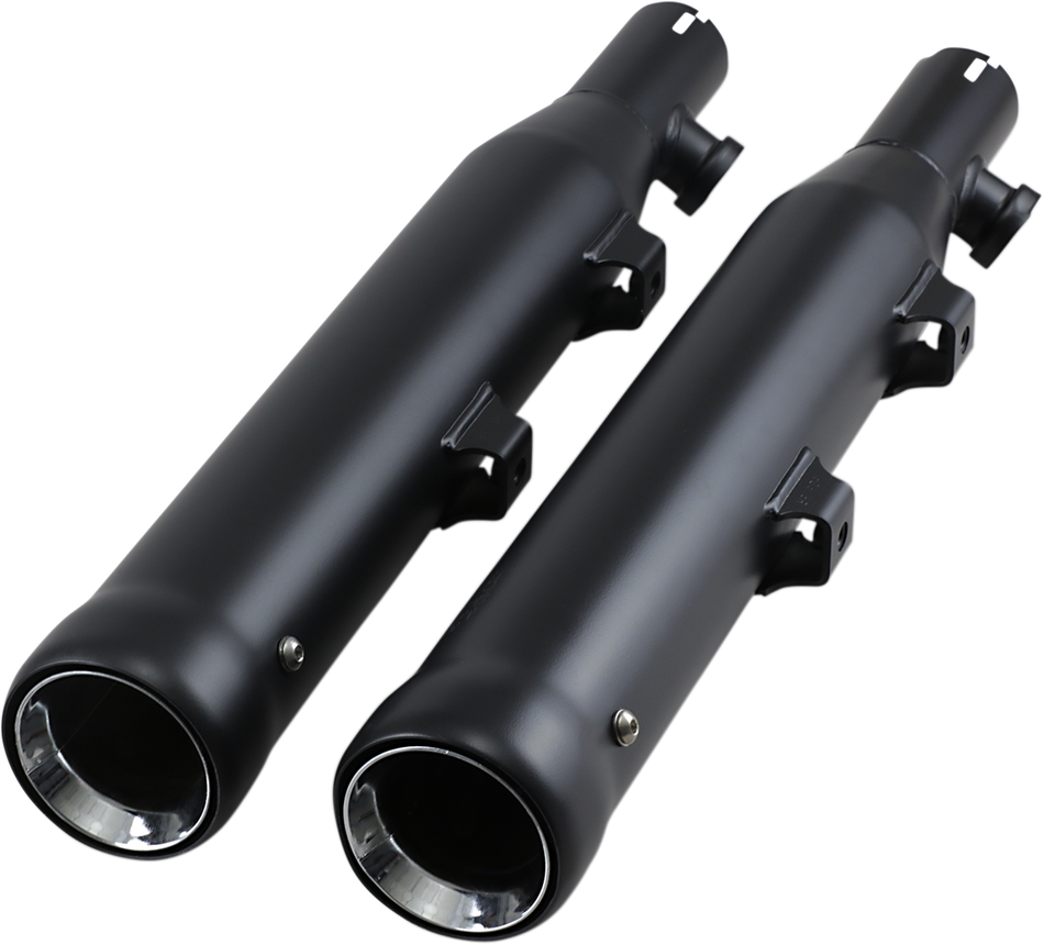 COBRA 3" Neighbor Hater Mufflers for '04-'13 XL - Black 6085RB