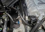 J&L 2020-2022 Ford Mustang GT500 Passenger Side Oil Separator 3.0 - Black Anodized 3054P-B