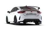 Rally Armor 2023+ Honda Civic Type R Black Mud Flap Light Blue Logo MF97-UR-BLK-NB