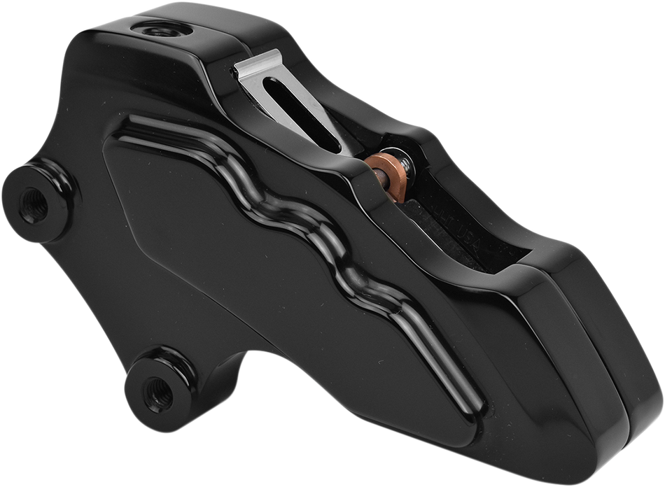 HAWG HALTERS 6-Piston Front Brake Caliper - Black LS LHVIAB6013