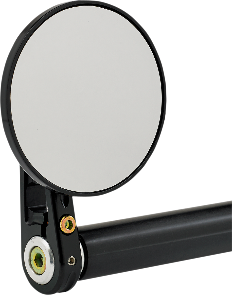 JOKER MACHINE Bar-End Mirror - Black 09-313-DB