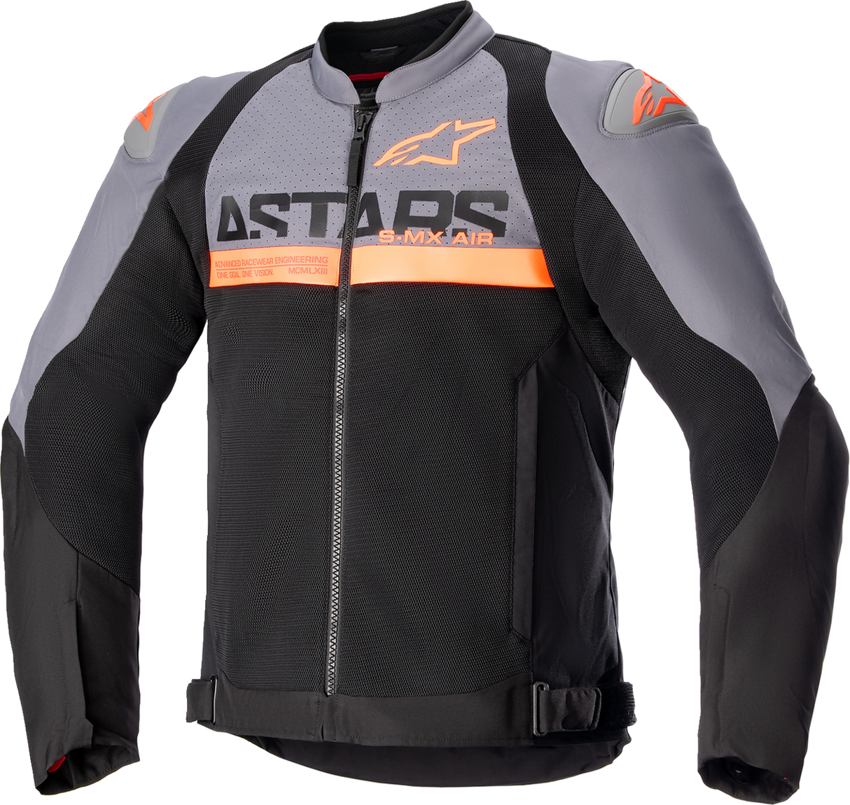 Chaqueta ALPINESTARS SMX Air - Gris/Negro/Naranja - Mediana 3306523-914-M 
