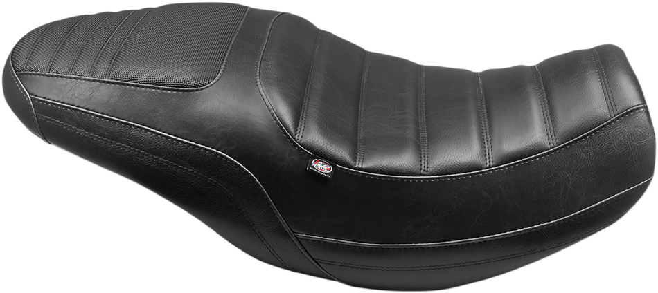 MUSTANG Seat - Tripper Fastback - Front Tuck-n-Roll/Rear Gripper - Black - Ducati Scrambler 76320