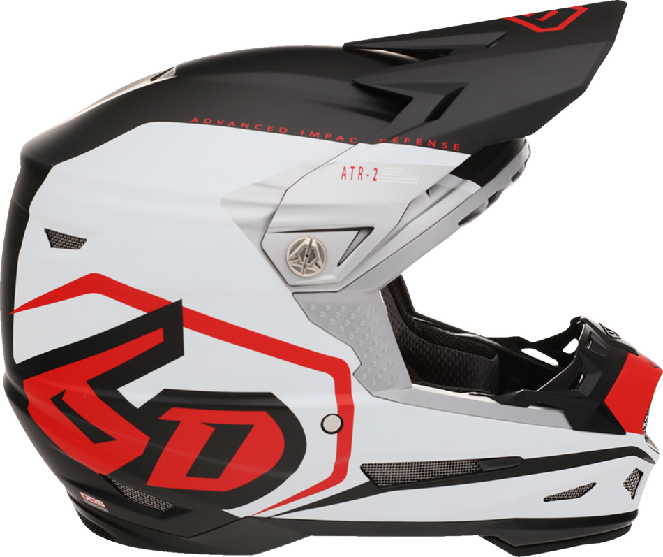 6D ATR-2 Helmet - Delta - Red - XS 12-3414