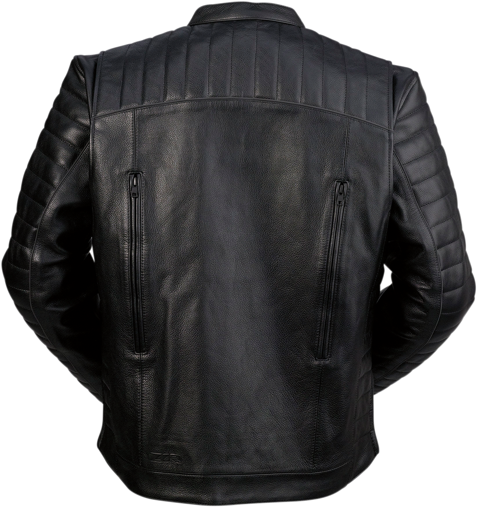 Z1R Artillery Leather Jacket - Black - Medium 2810-3774