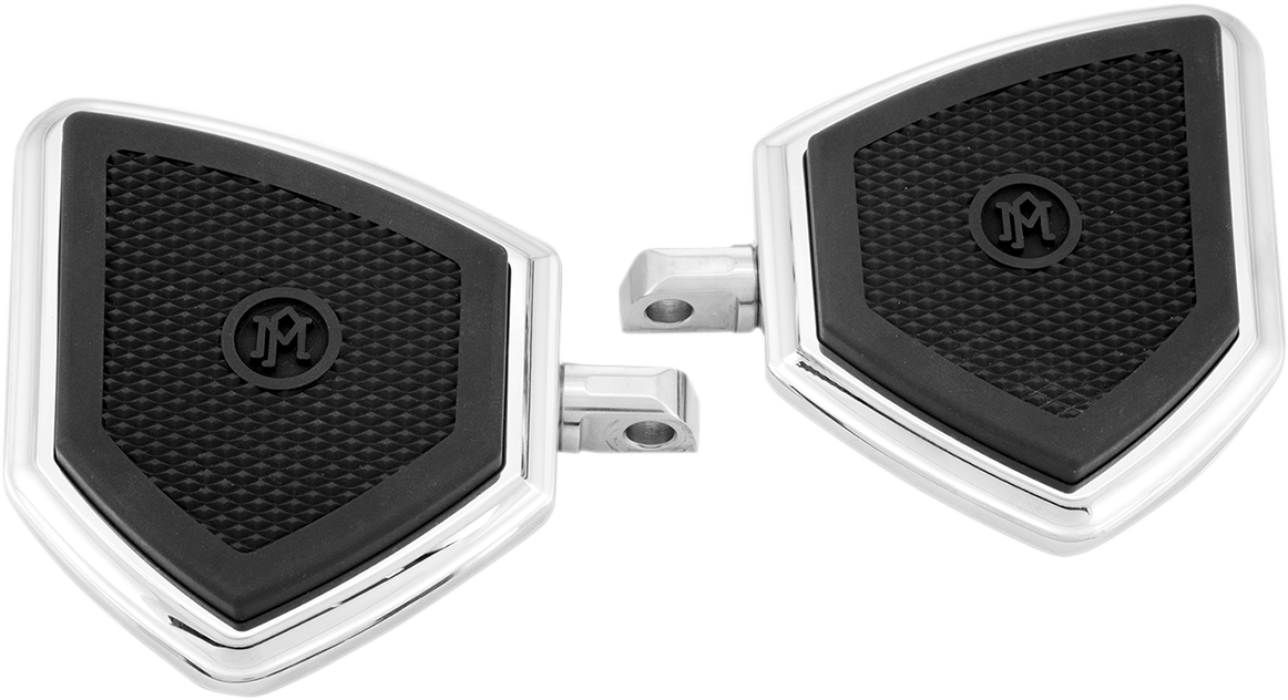 PERFORMANCE MACHINE (PM) Passenger Floorboards - FTZ - Chrome 0036-1017-CH