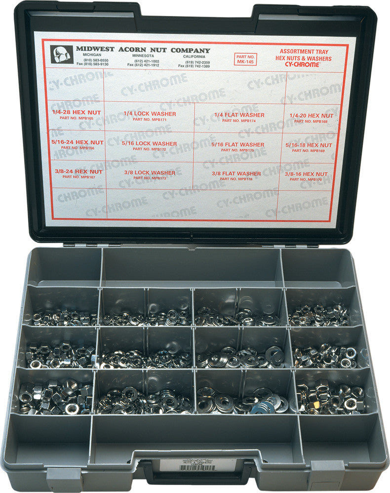 CY-CHROME Sae Assortment Tray "10h" "10h" MK201H