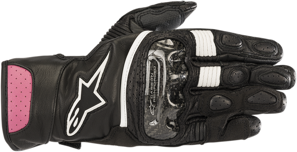 ALPINESTARS Stella SP-2 V2 Gloves - Black/Fuchsia - Medium 3518218-1039-M