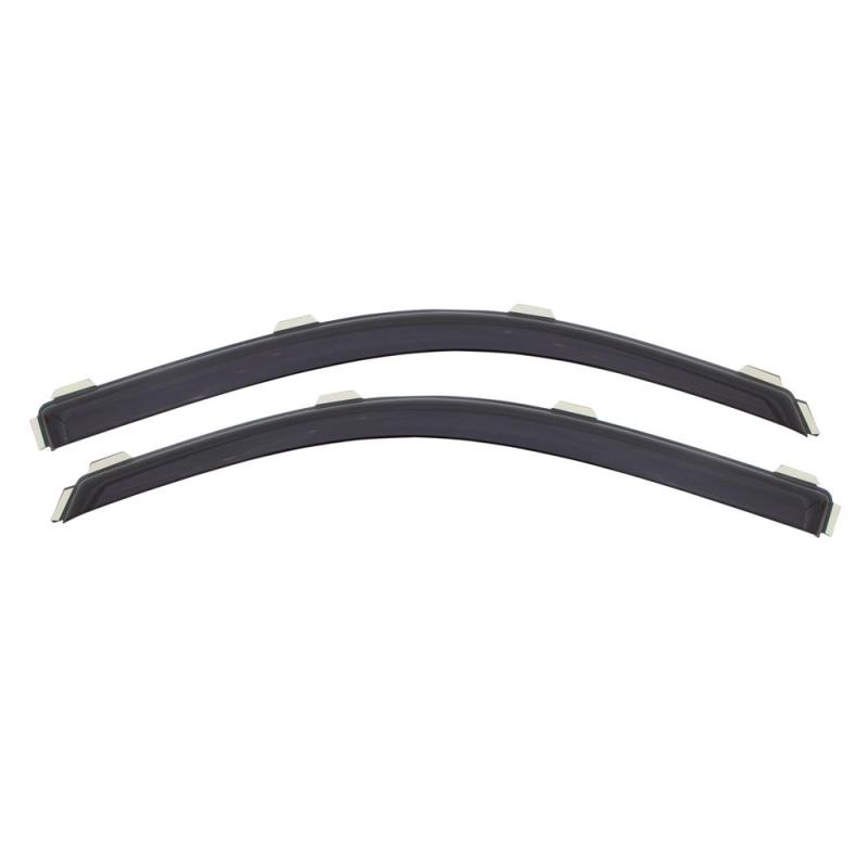 AVS 04-12 Chevy Colorado Standard Cab Ventvisor In-Channel Window Deflectors 2pc - Smoke 192457