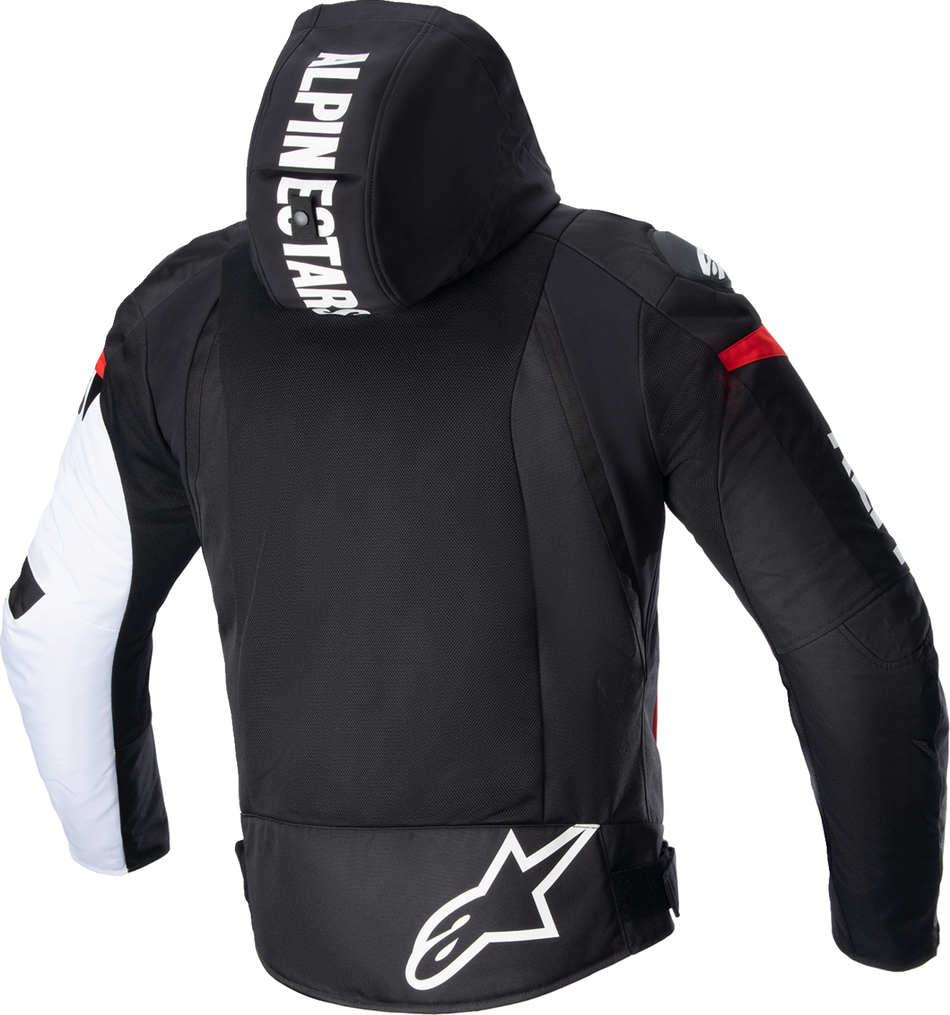 ALPINESTARS Zaca Air Jacket - Black/White/Red - Small 3306423-1231-S