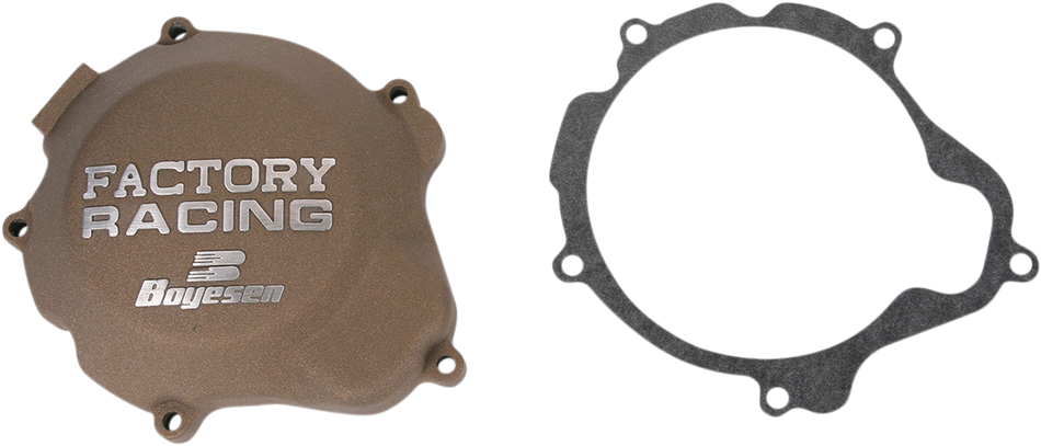 BOYESEN Ignition Cover - Gold - KX250 SC-12M