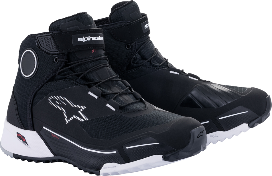 Zapatos ALPINESTARS CR-X Drystar - Negro/Blanco - US 10 2611820110 