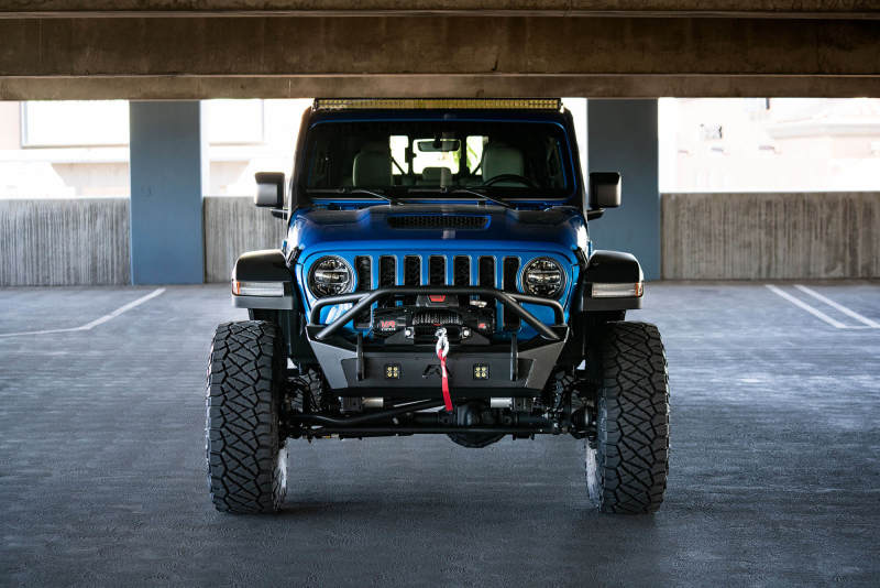 DV8 Offroad 20-22 Jeep JL 392 & JT Mojave A-Pillar Light Bar Mount LBJL-07