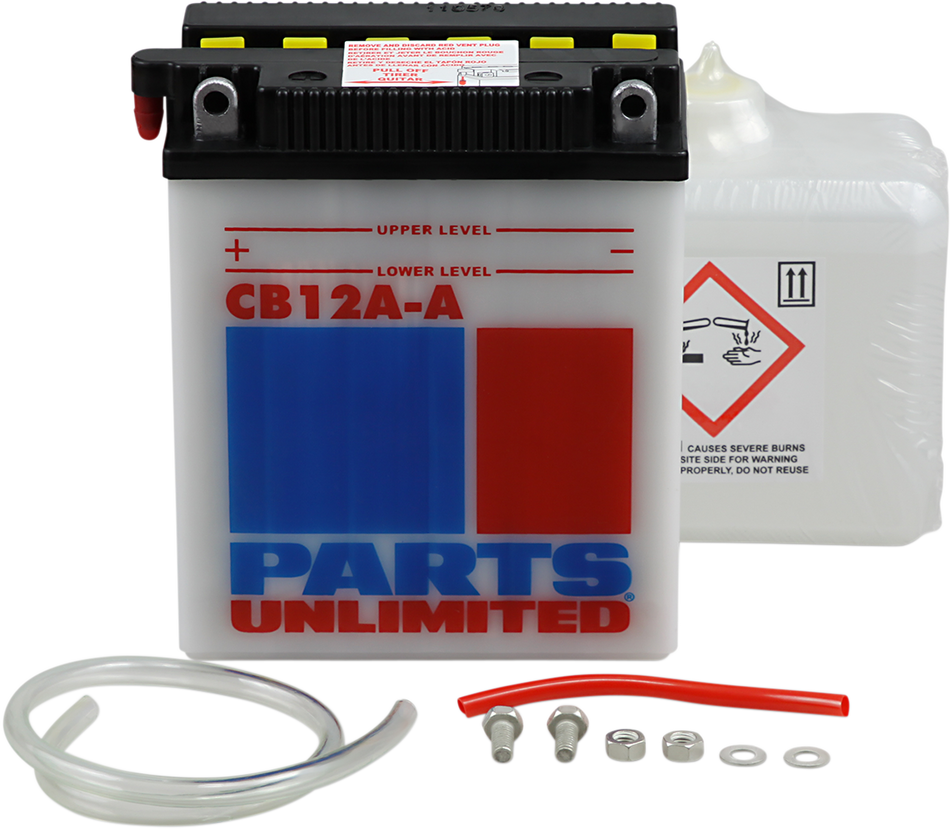 Parts Unlimited Battery - Yb12a-A Cb12a-A-Fp