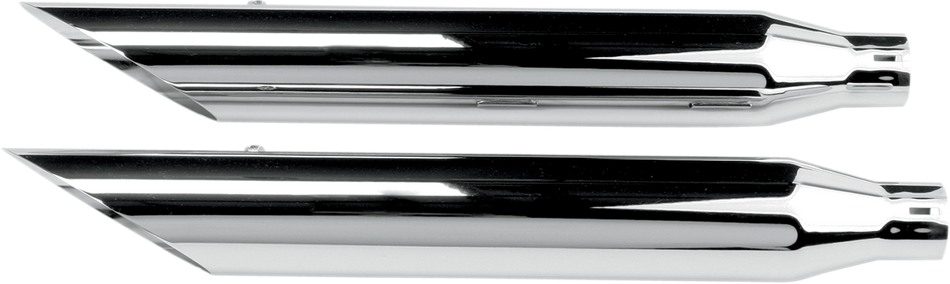 KHROME WERKS Mufflers - Slashcut 202310A