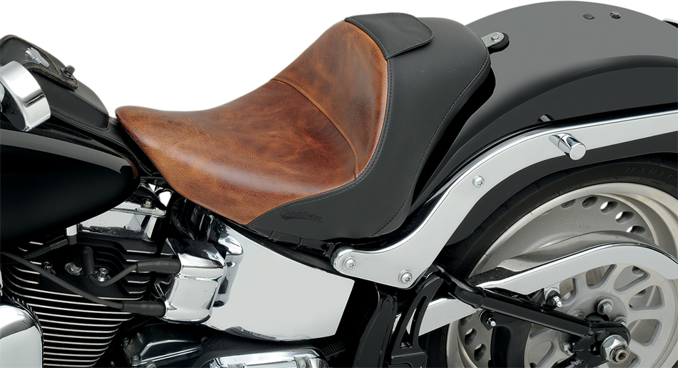 SADDLEMEN Lariat Seat - Softail '06-'17 806-12-0041B