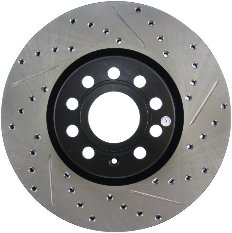 StopTech Slotted & Drilled Sport Brake Rotor 127.33098L