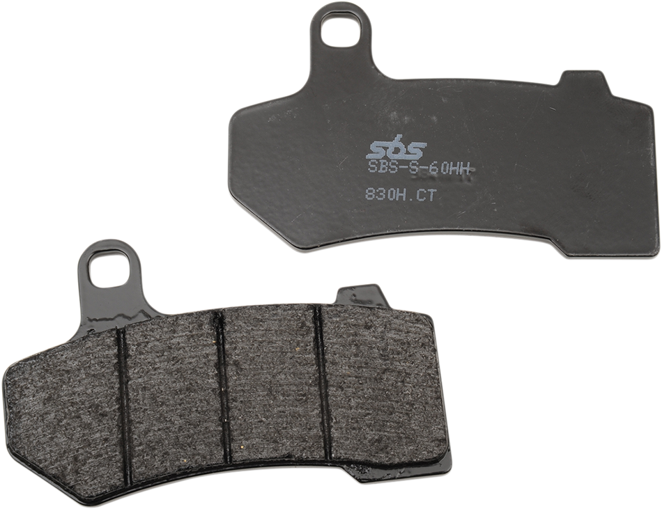 SBS Carbon Tech Brake Pads - Harley-Davidson 830H.CT