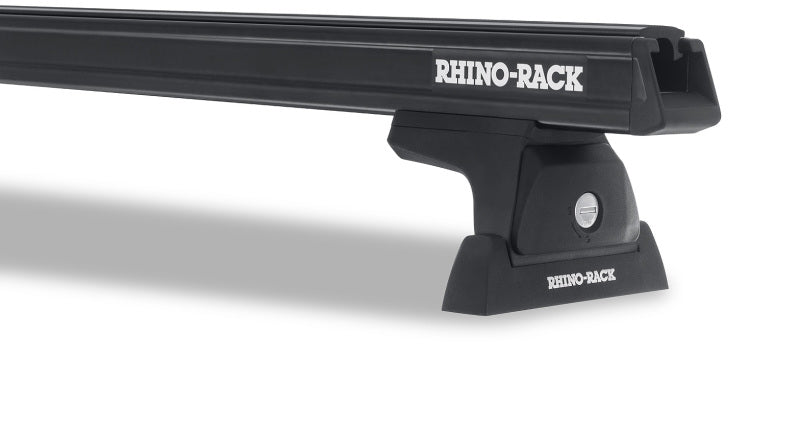 Rhino-Rack Heavy Duty 65in 2 Bar Roof Rack (No Tracks) - Black Y01-140B-NT