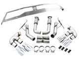 AWE Tuning 2020 Chevrolet Corvette (C8) Track Edition Exhaust - Quad Chrome Silver Tips 3020-42080