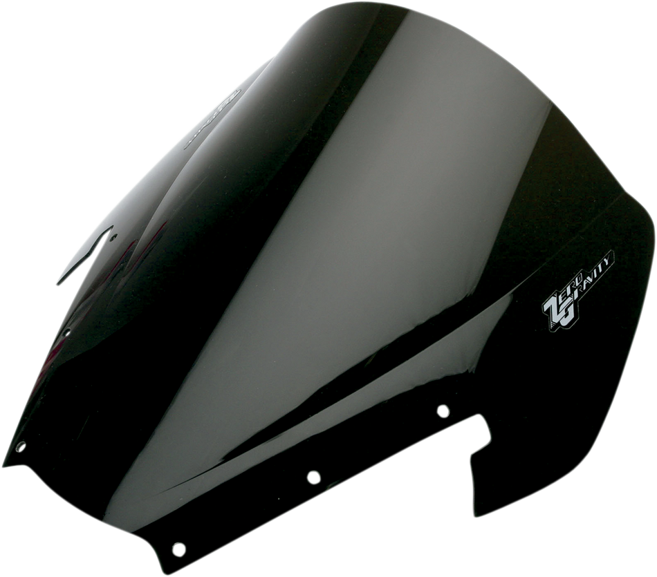 Zero Gravity Double Bubble Windscreen - Dark Smoke - FZ1 16-506-19