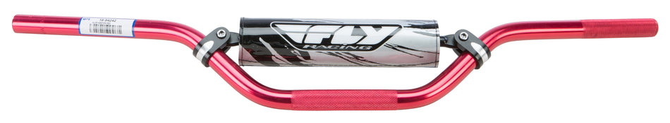 FLY RACING 6061 T-6 Aluminum Handlebar Mini Red MOT-110-6X-HARD