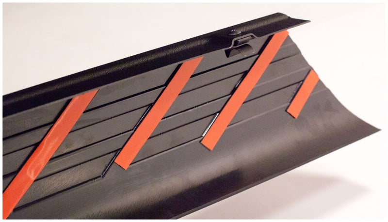 Bushwacker 02-08 Dodge Ram 1500 Fleetside Bed Rail Caps 76.3in Bed - Black 59513