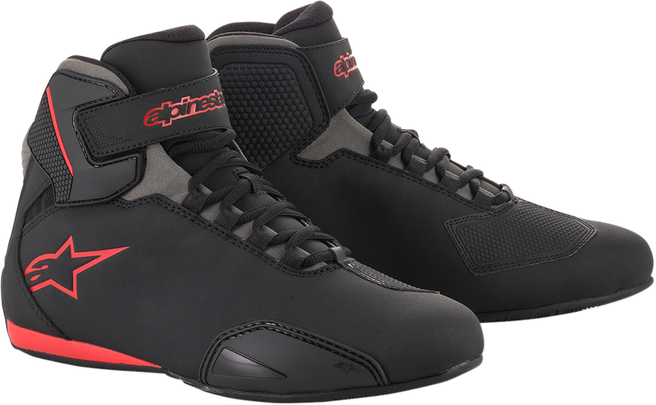 ALPINESTARS Sektor Shoes - Black/Gray/Red - US 9 25155181319