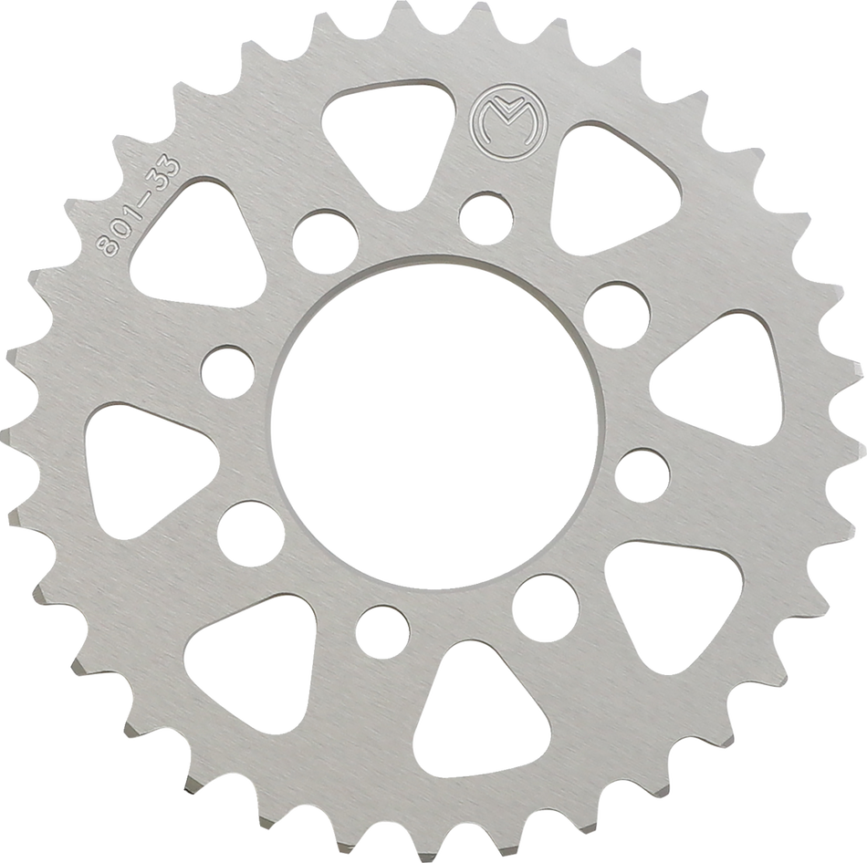 MOOSE RACING Rear Aluminum Sprocket - 33 Tooth - Suzuki 801-33AL